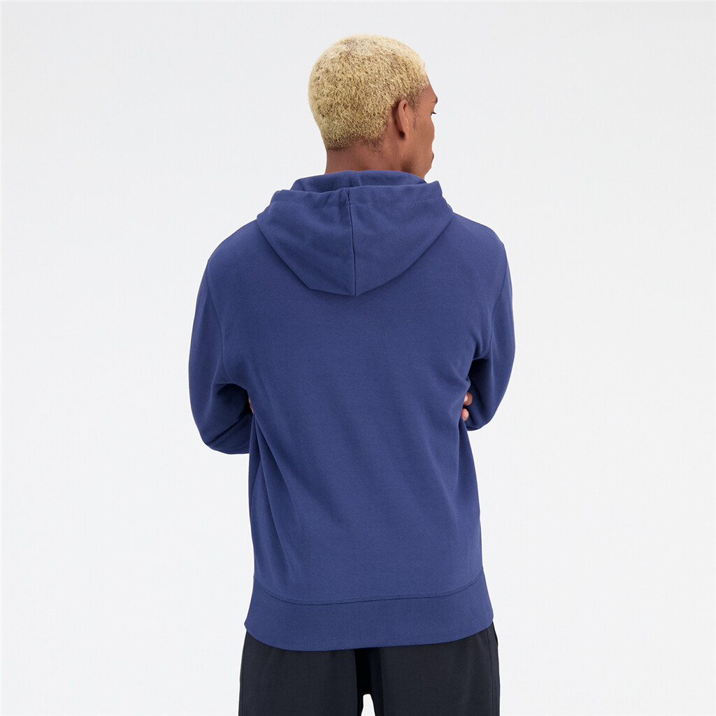 New Balance - Essentials Stacked Logo Jacket - nb navy