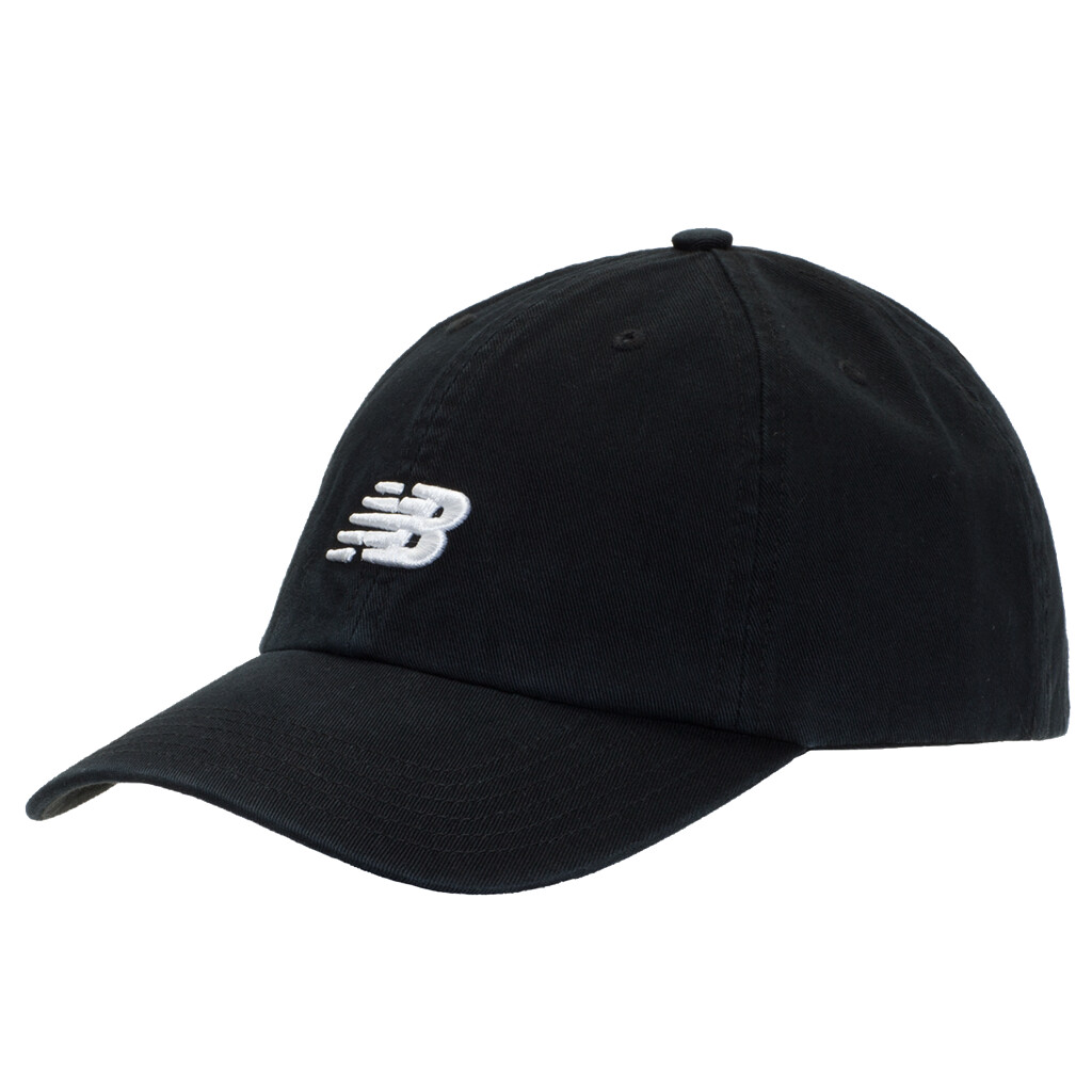 New Balance - NB 6-Panel Curved Brim Nb Classic Hat - black