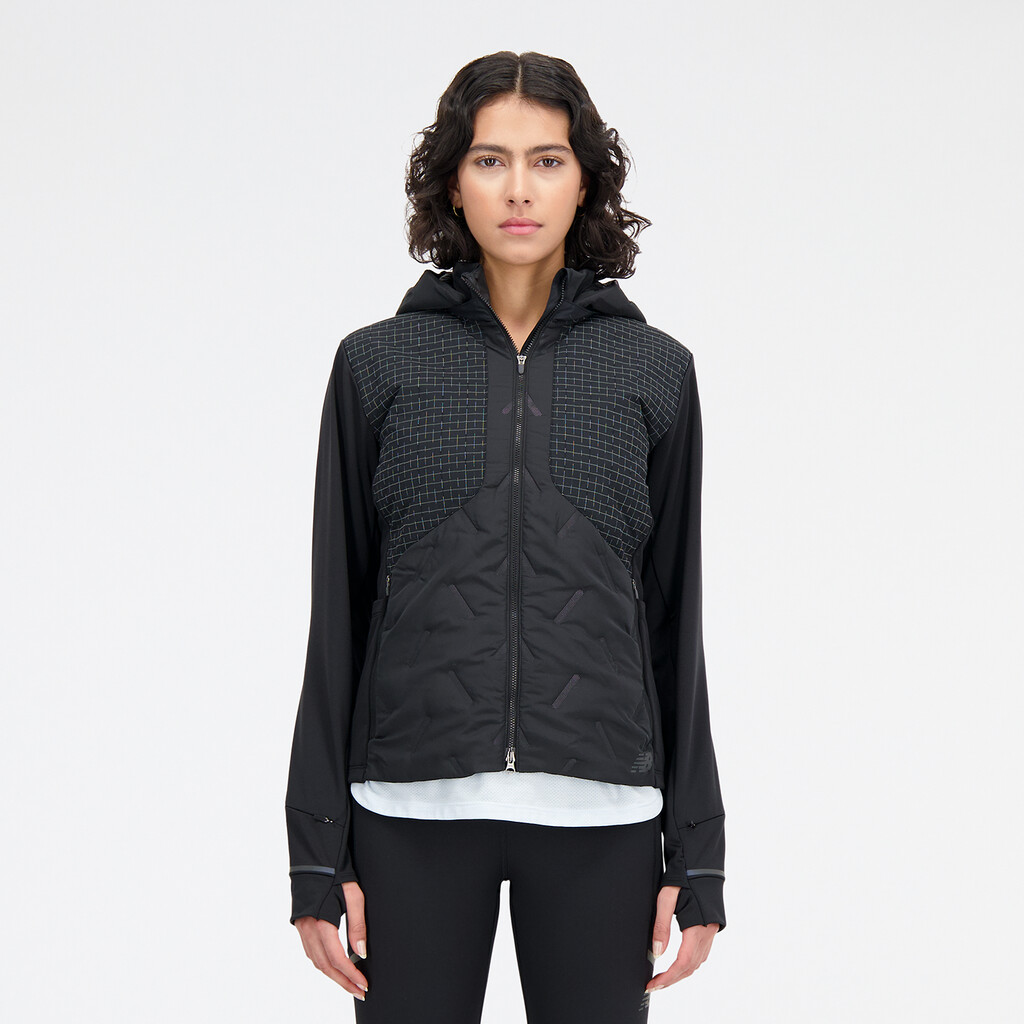 New Balance - W Impact Run Luminous Heat Jacket - black