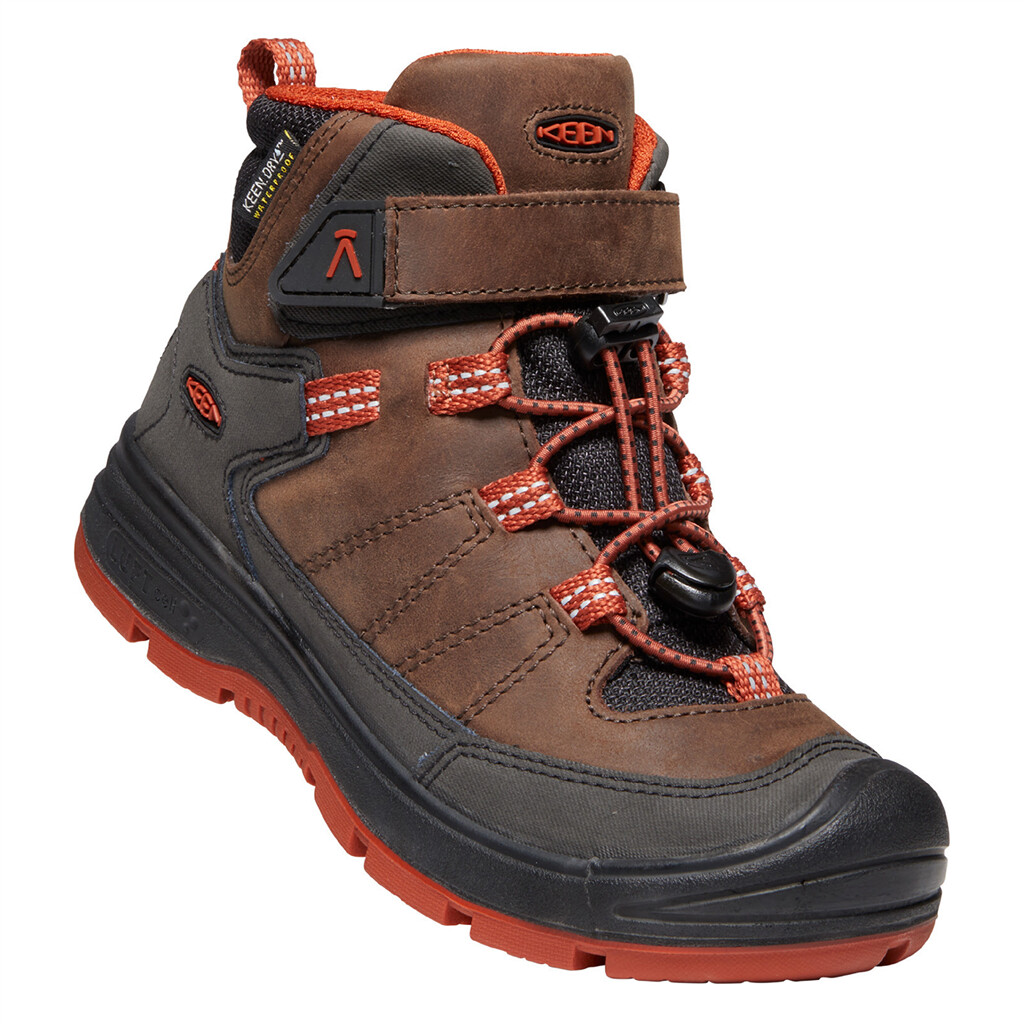 KEEN - Y Redwood Mid WP - coffee bean/picante