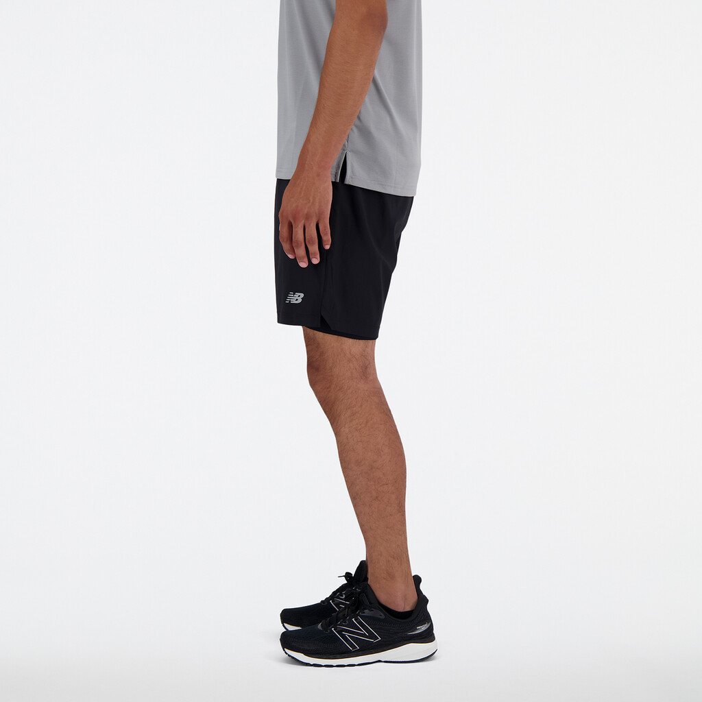 New Balance - AC Seamless Short 7 Inch 2-in-1 - black