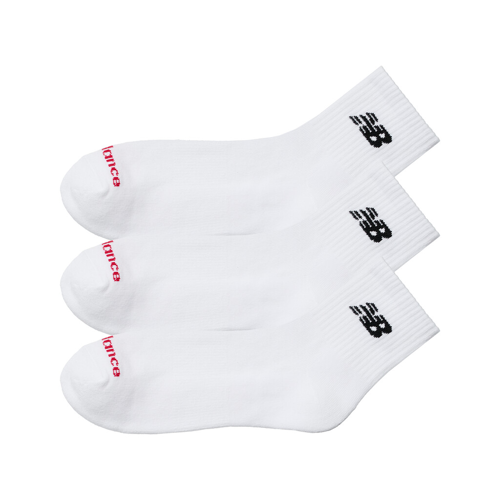 New Balance - NB Everyday Ankle 3 Pairs - white