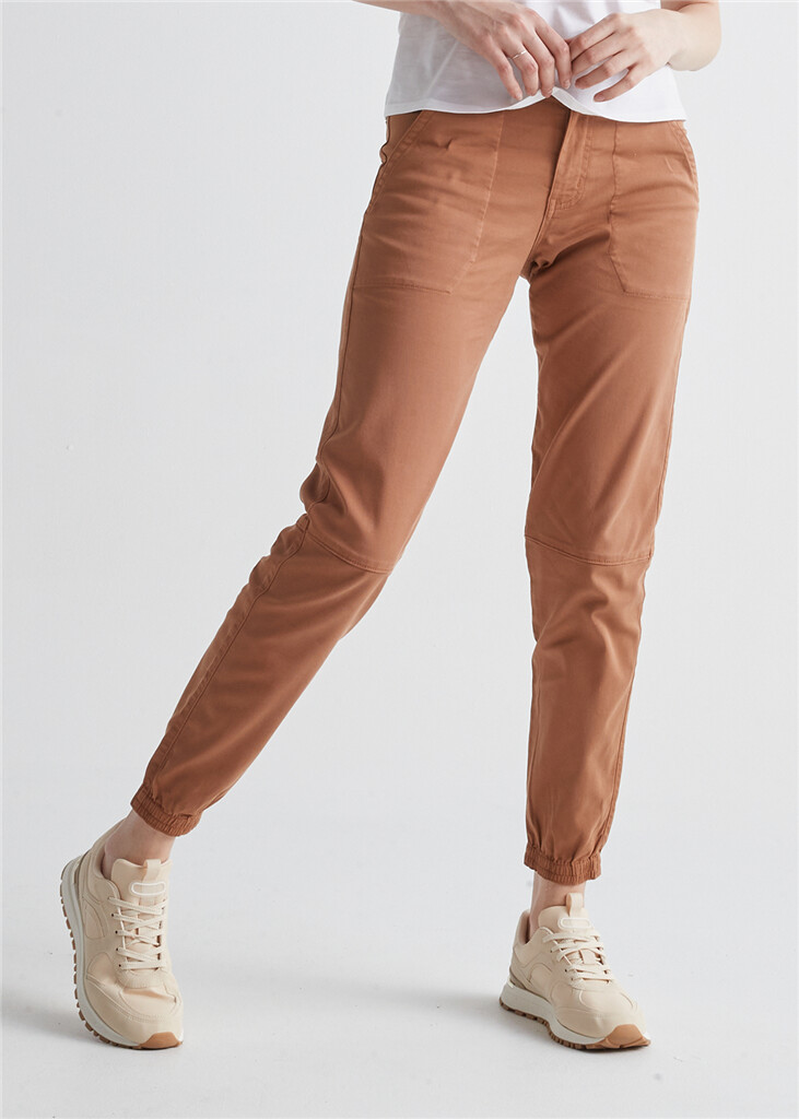 DU/ER - W Live Free High Rise Jogger - sandstorm