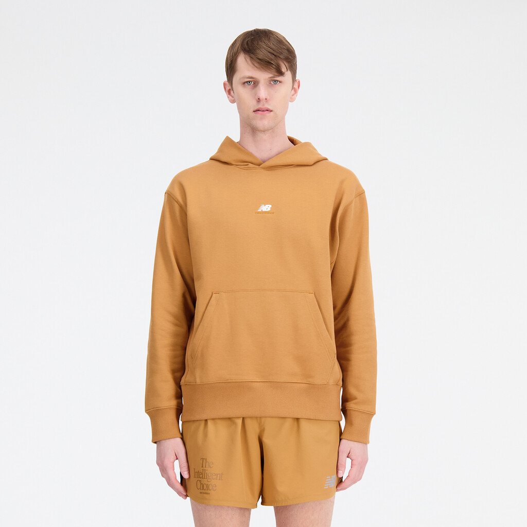 New Balance - Athletics Remastered Graphic Hoodie - tobacco