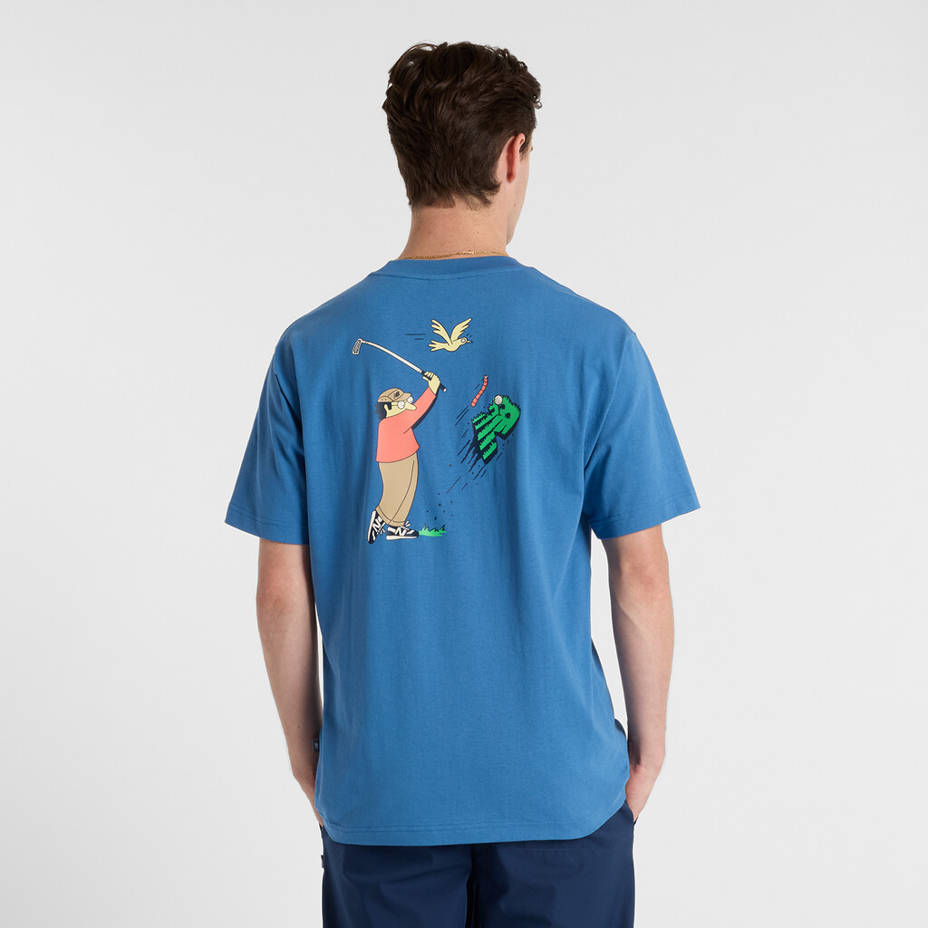 New Balance - Athletics Golf Cartoon T-Shirt - sea stone
