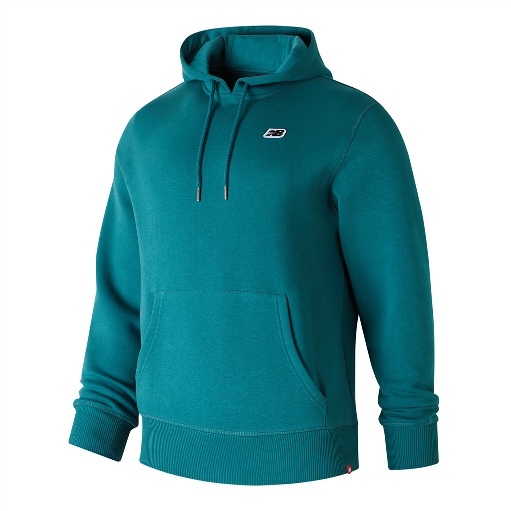 New Balance - NB Small Logo Hoodie - vintage teal