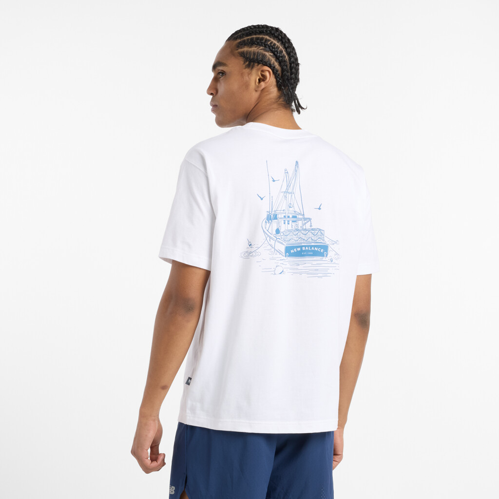New Balance - Lobster Boat T-Shirt - white