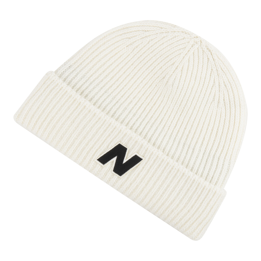 New Balance - Winter Watchman Block N Beanie - sea salt