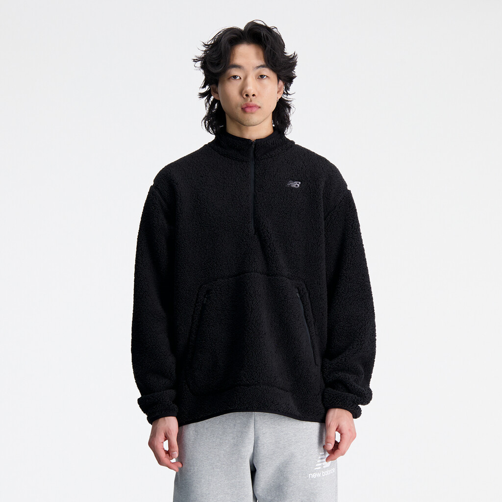 New Balance - R.W. Tech Sherpa Pullover - black