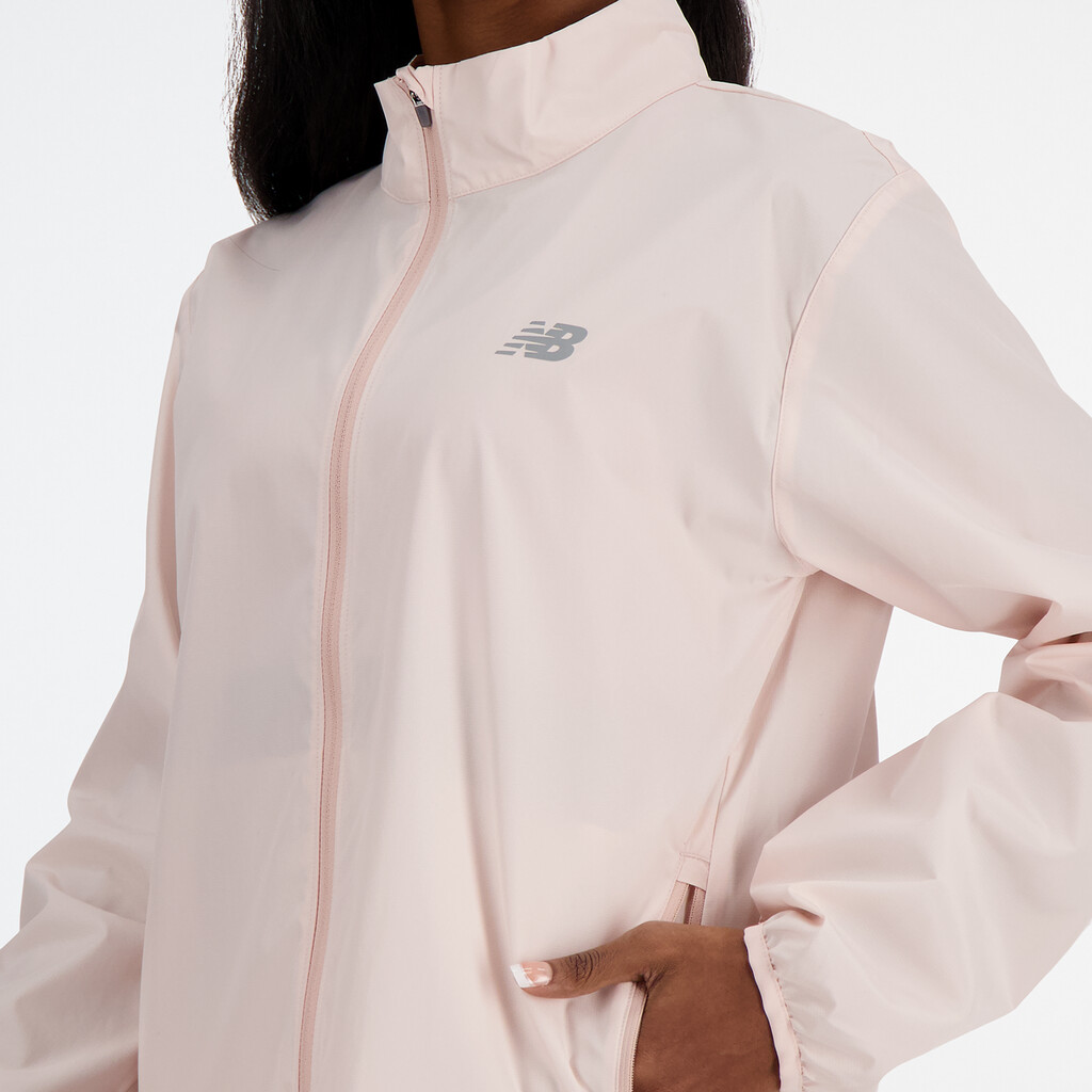 New Balance - W New Balance Active Woven Jacket - quartz pink