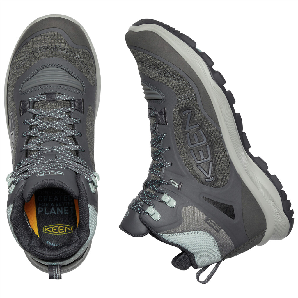 KEEN - W Terradora Flex Mid WP - magnet/cloud blue